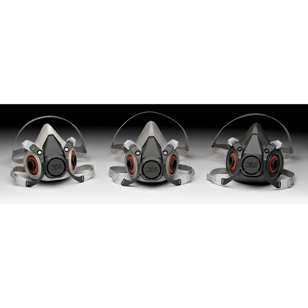 Image of 3M Half Facepiece Reusable Respirator 6300/07026(AAD)